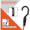 image:imageBLACKDECKER 6Piece LightDuty Cambuckle TieDown and Bungee Strap Kit  1  10 LightDuty CamBuckle Straps 900 lb Break Strength 24 Flat Bungee Straps Kit for Securing Lightweight Cargo
